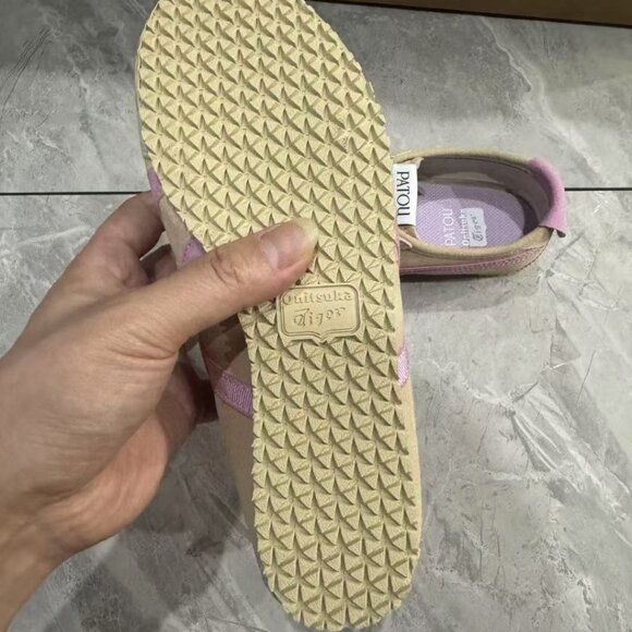 Patou x Onitsuka Tiger MEXICO 66 Pink Low-top Casual Shoes - Picture 6 of 7